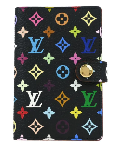 Louis Vuitton Pre-Owned x Takashi Murakami 2003 mini Carnet Deval agenda cover 