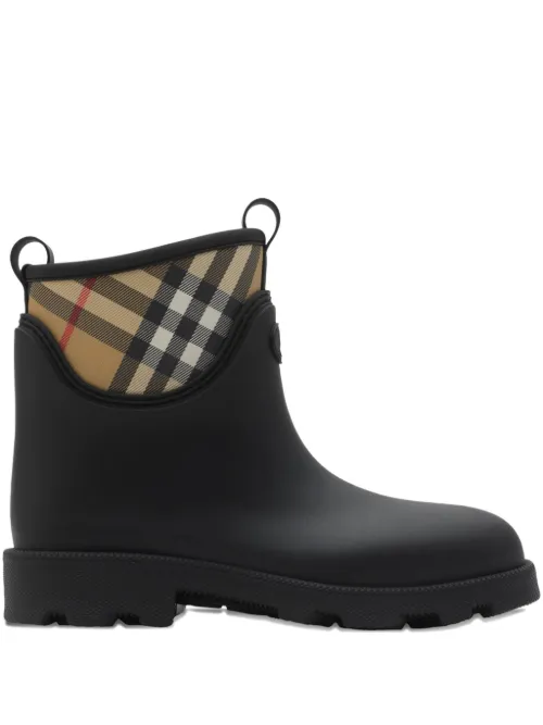 Bottines de pluie à motif Vintage Check - Burberry - Modalova