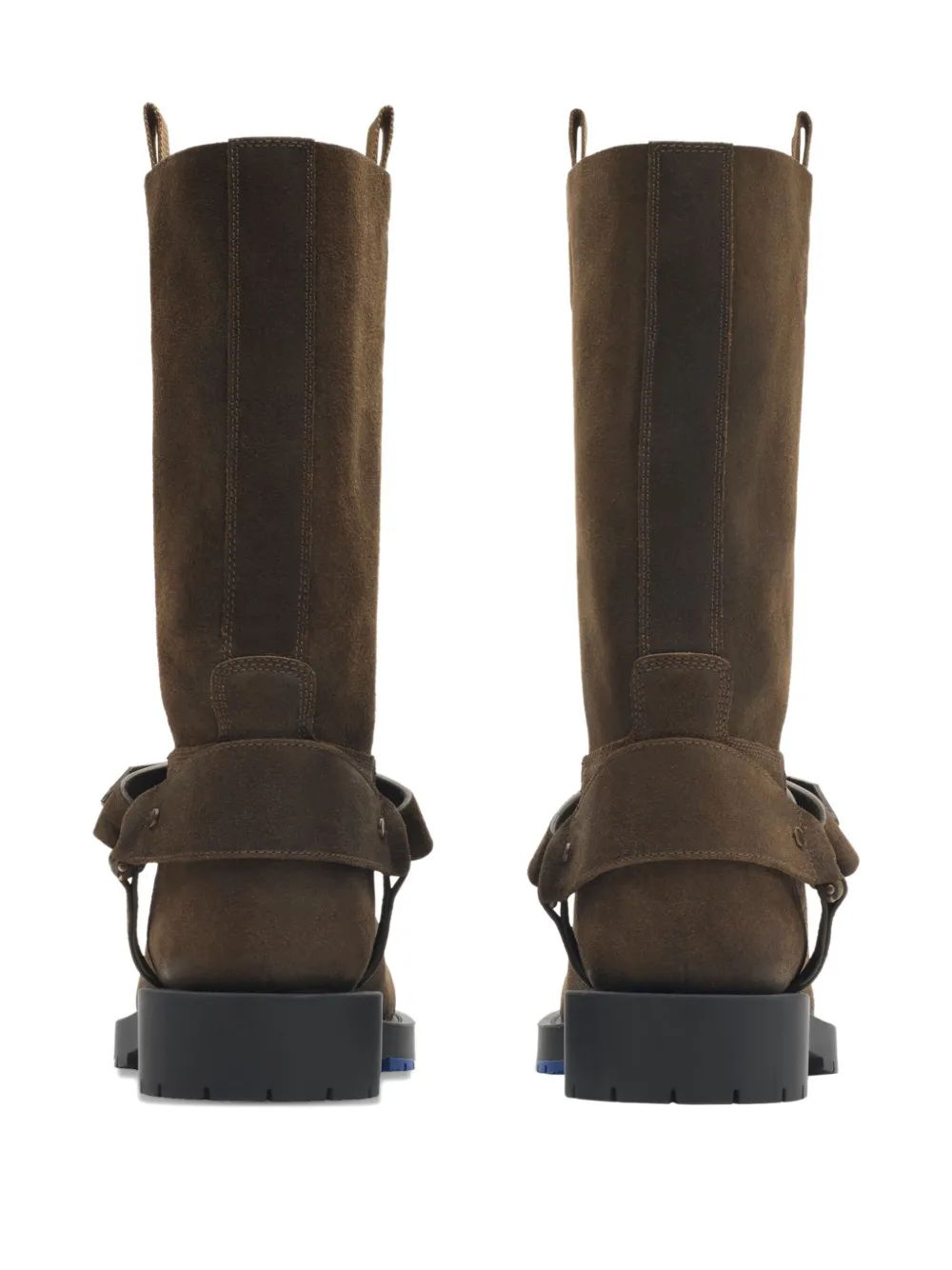 Burberry suede boots Brown