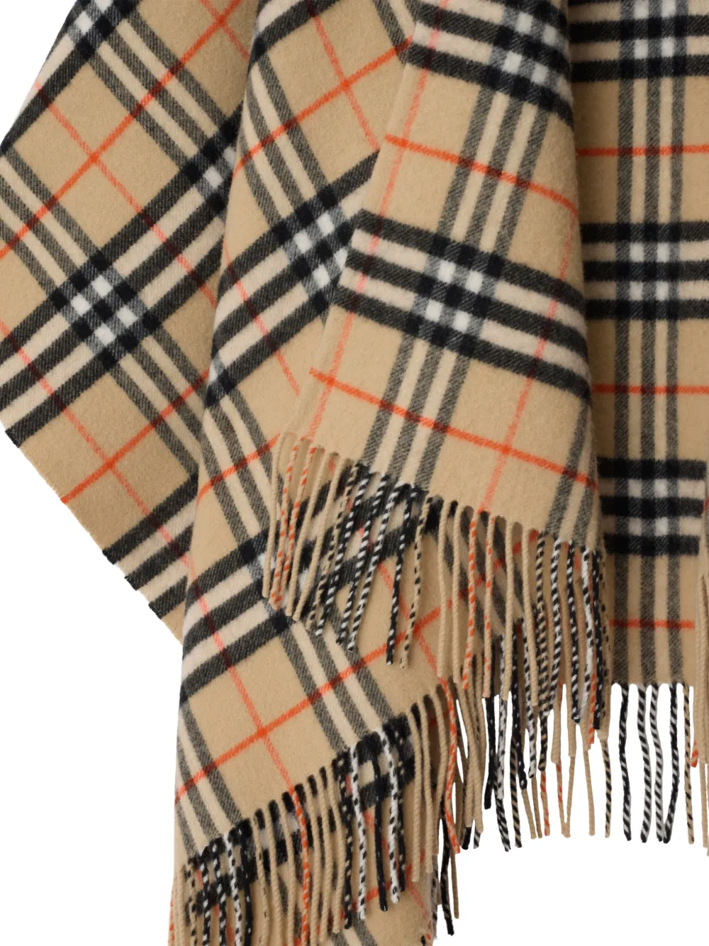 Burberry Check cape Beige