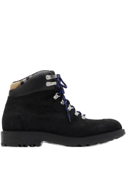 Burberry Moor suede hiking boots