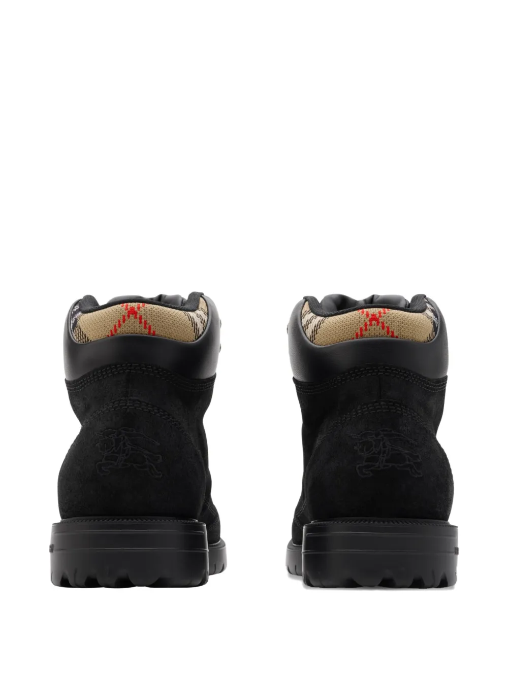 Burberry Moor suede hiking boots Black
