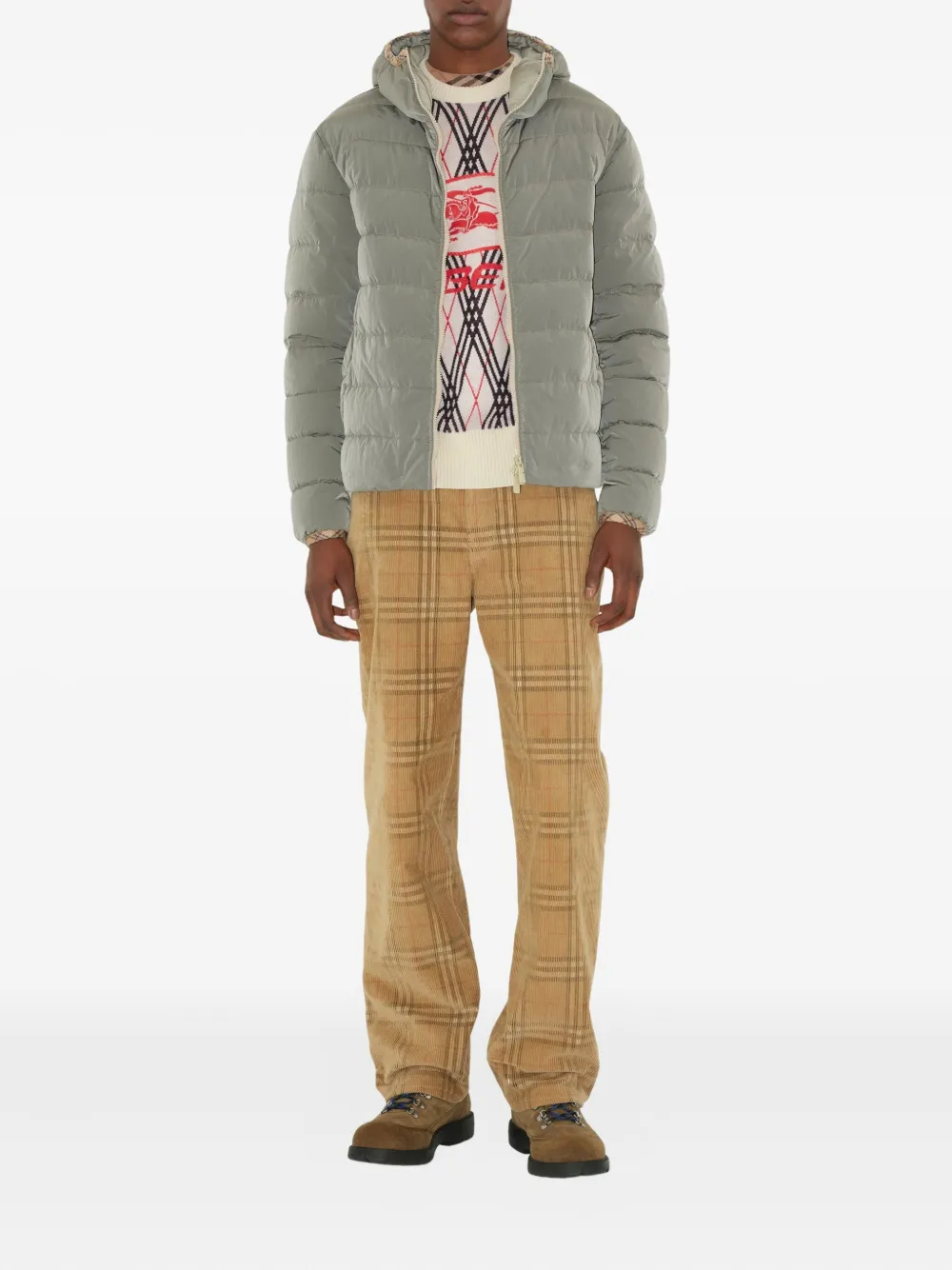 Burberry Gelaagde parka Beige