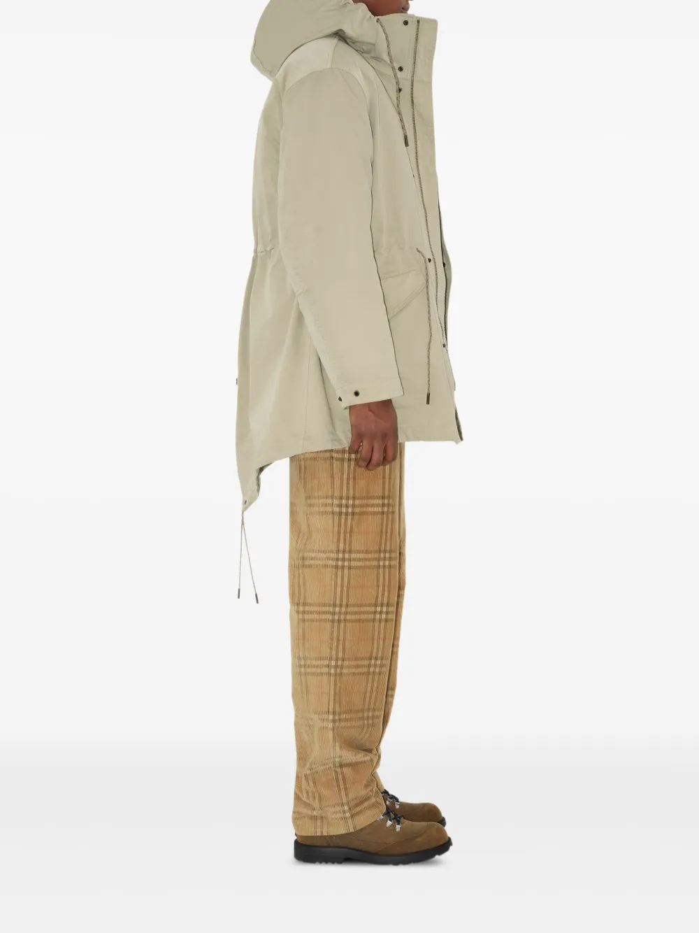 Burberry Gelaagde parka Beige