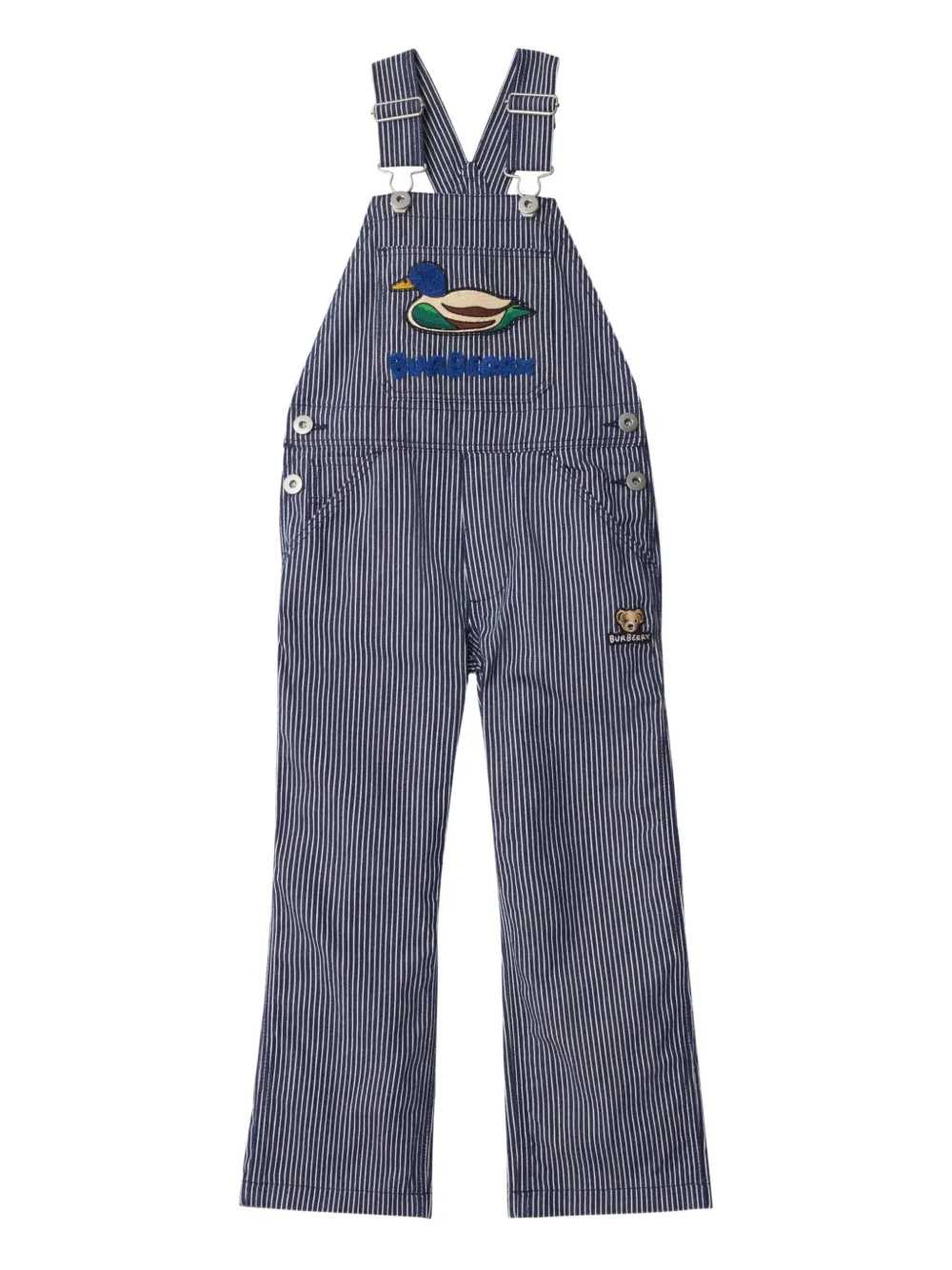 Burberry Kids Salopette denim - Blu