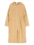 Hermès Pre-Owned 2010s hooded coat - Brown