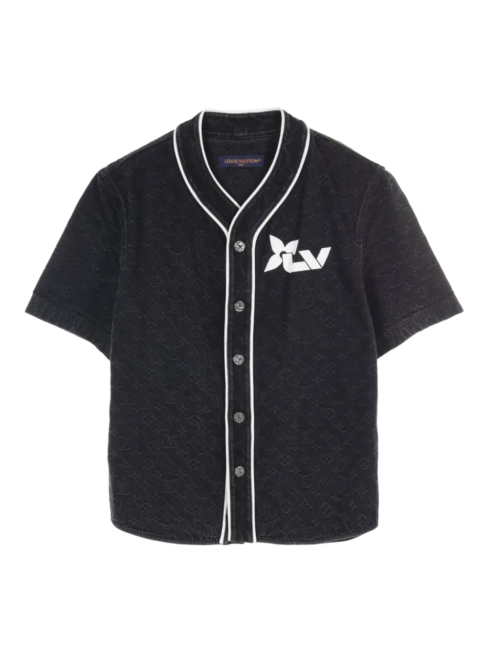 Pre-owned Louis Vuitton 2010s Monogram Shadow Shirt