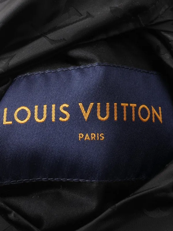 Louis Vuitton ブラック ジャンパー Louis Vuitton Pre-Owned 2010s Monogram Bomber Jacket | Black