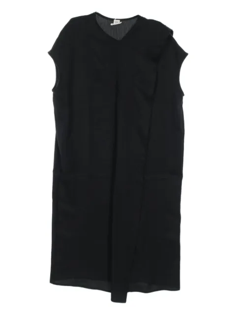 Hermès Pre-Owned 2010s flap-detail midi dress
