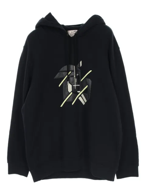 Hermès Pre-Owned hættetrøje med logomærke fra 2010'erne