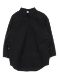 Hermès Pre-Owned 2010s drawstring-waist shirt - Black