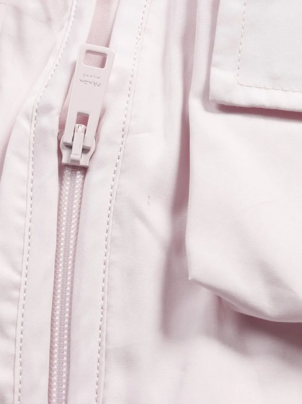 Pre-owned Prada 2010s Triangle-logo Gilet In Pink