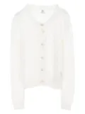 Hermès Pre-Owned 2010s pointelle-knit cardigan - White