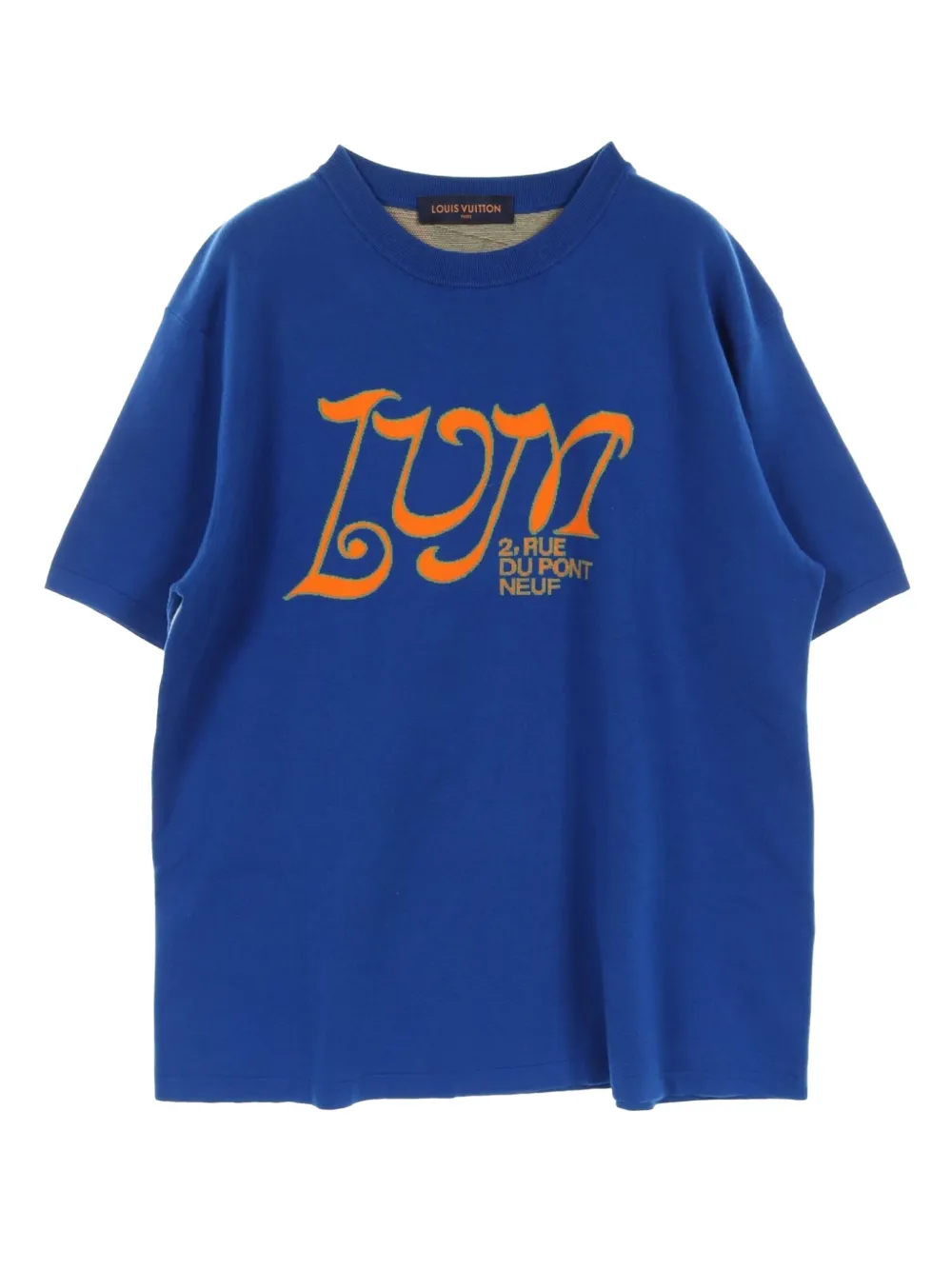 Louis Vuitton Pre-Owned playera LVM en intarsia 2010 | azul | Image 1