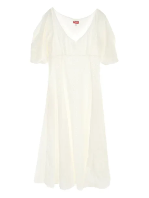 Kenzo Pre-Owned 2010s cotton midi dress
