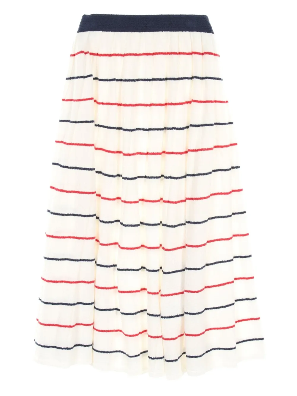 Miu Miu Pre-Owned camisa de rayas 2010 | blanco | Image 1