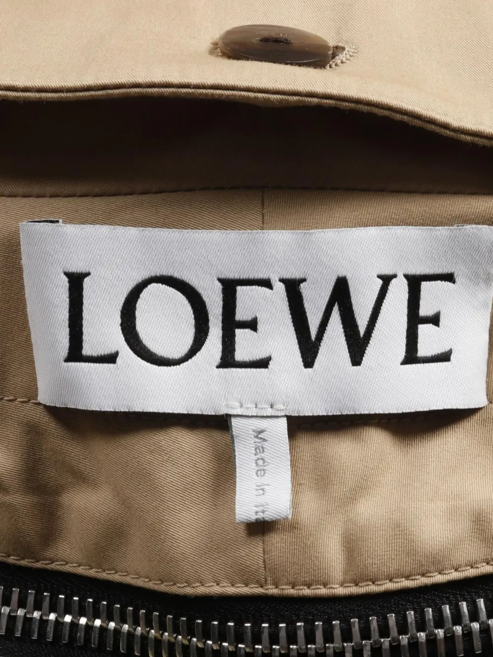 Pre-owned Loewe 2010s Convertible Cotton Coat