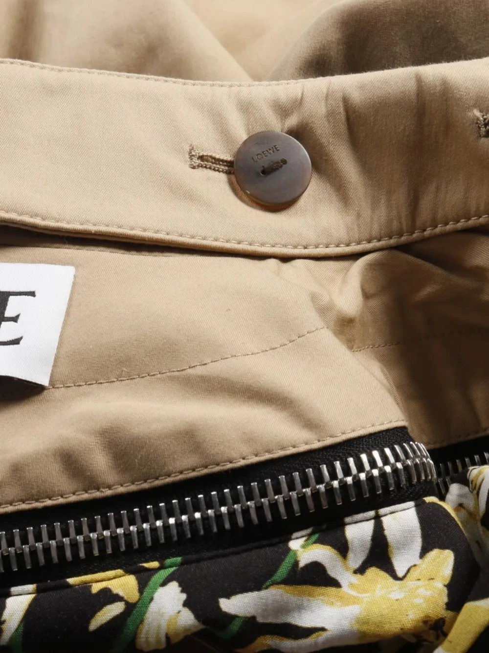 Pre-owned Loewe 2010s Convertible Cotton Coat