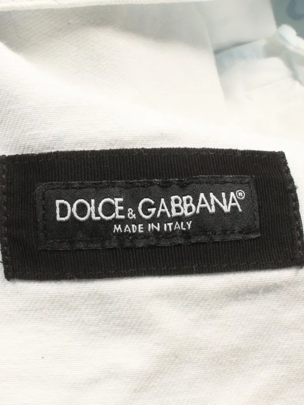 Dolce Gabbana Pre-Owned 2000s stretch-cotton Denim Jacket