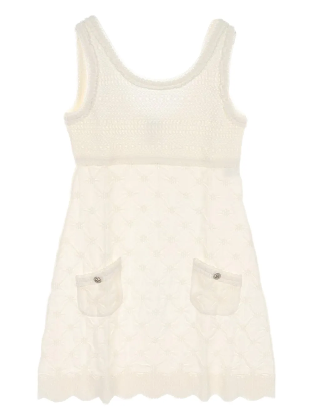 CHANEL Pre-Owned robe Coco Mark (1986-1988) | blanc | Image 1