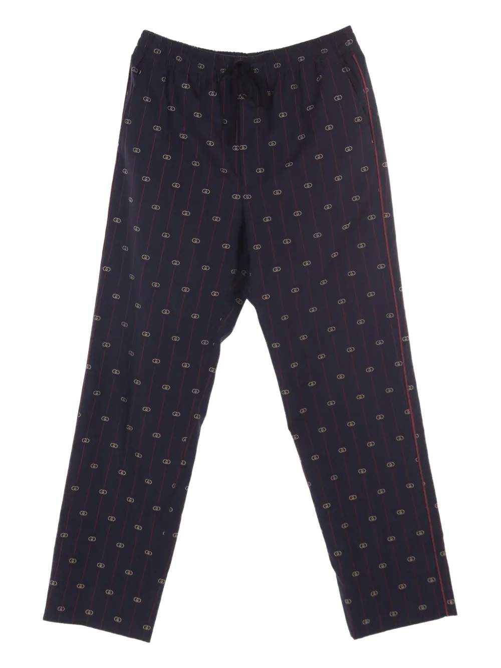 Gucci Pre-Owned 2010s Interlocking G trousers | Blue | Image 1