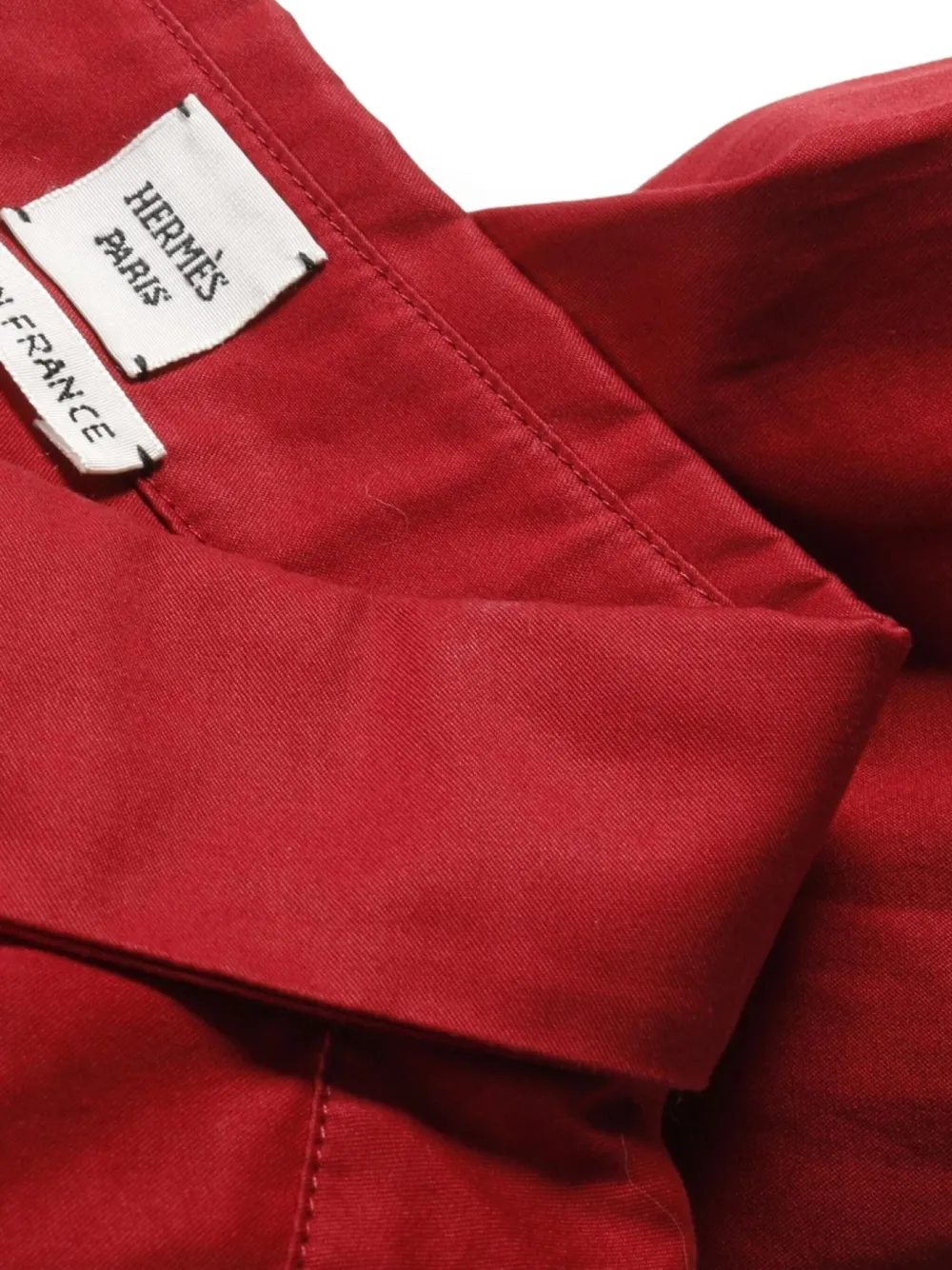 Pre-owned Hermes 2010s Caleche-embroidery Shirt