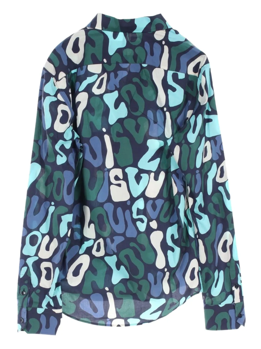 Louis Vuitton Pre-Owned camisa con logo gráfico 2010 | Image 2