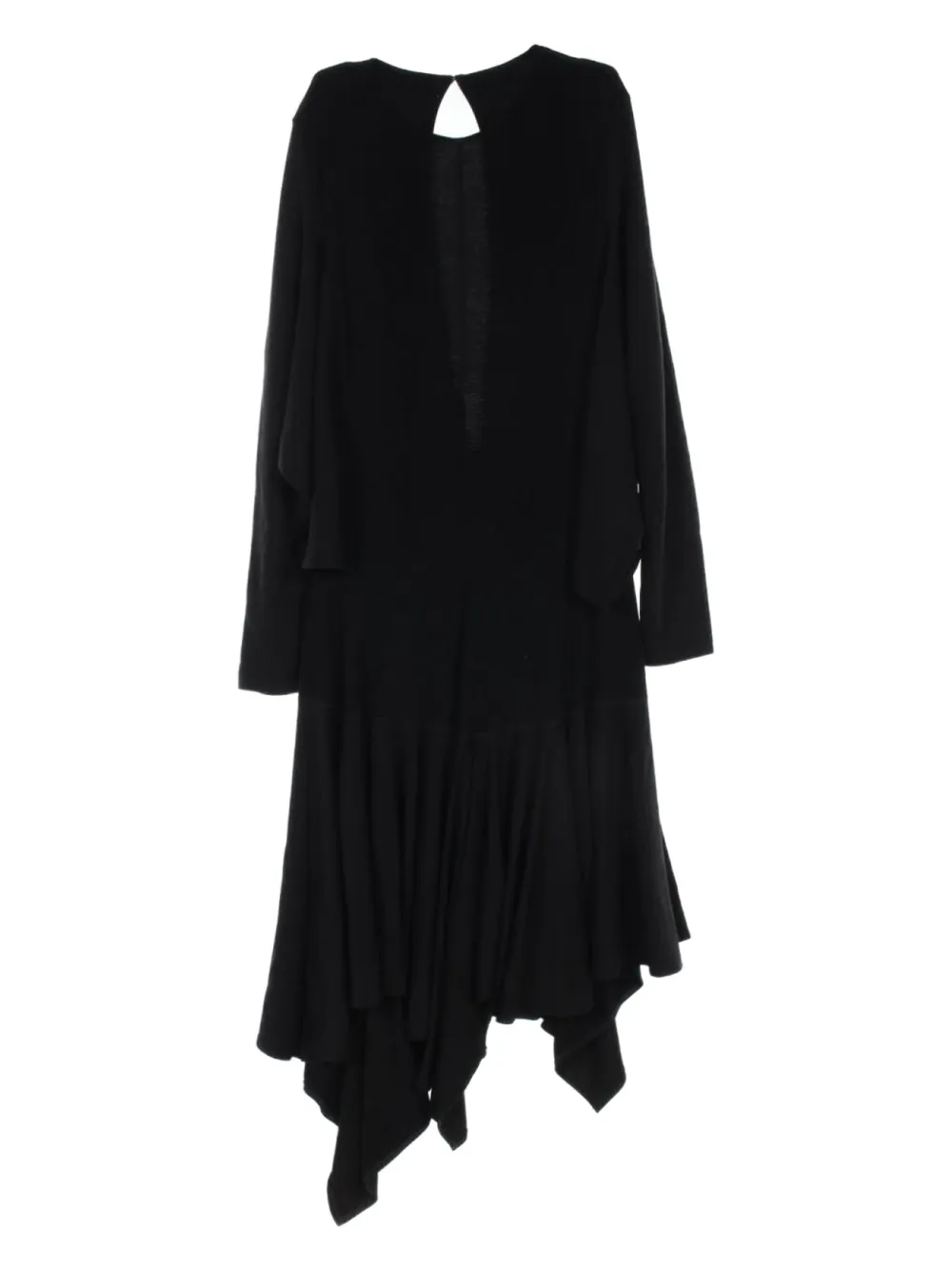 Loewe Pre-Owned 2010s asymmetric-design dress - Zwart