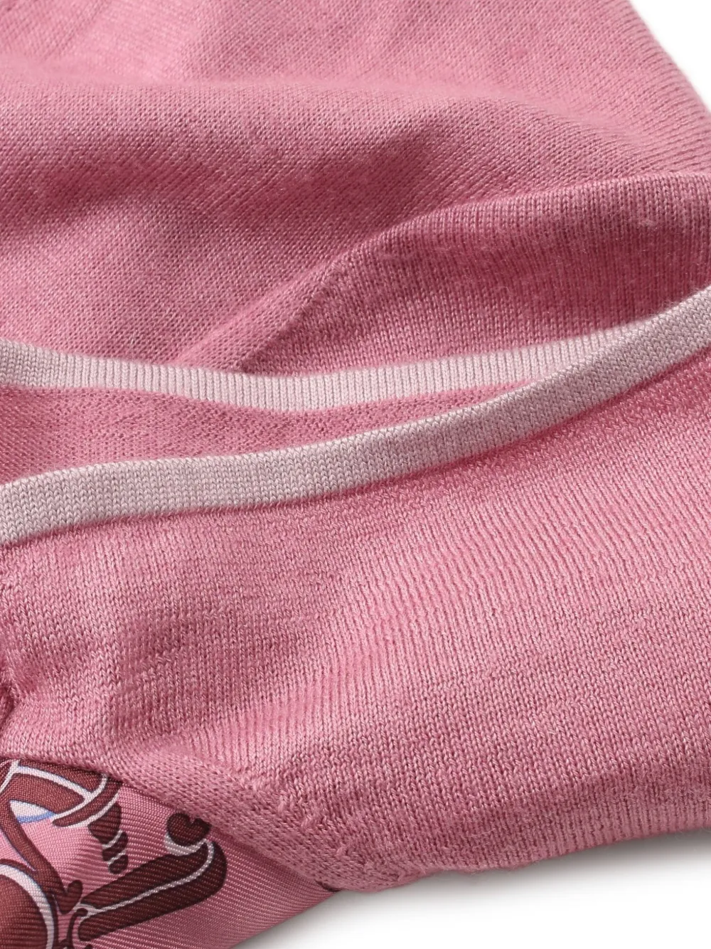 Pre-owned Hermes 2010s Ex-libris T-shirt In Pink
