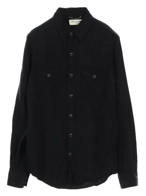 Saint Laurent Pre-Owned 2000s long-sleeve shirt