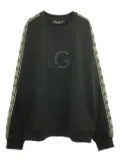 Dolce & Gabbana Pre-Owned 2020s DG-tape sweatshirt - Black