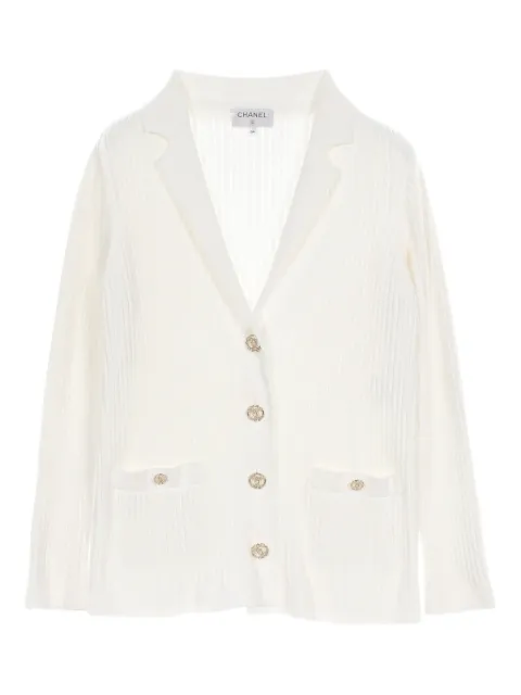 CHANEL Pre-Owned 1986-1988 Coco Mark cardigan