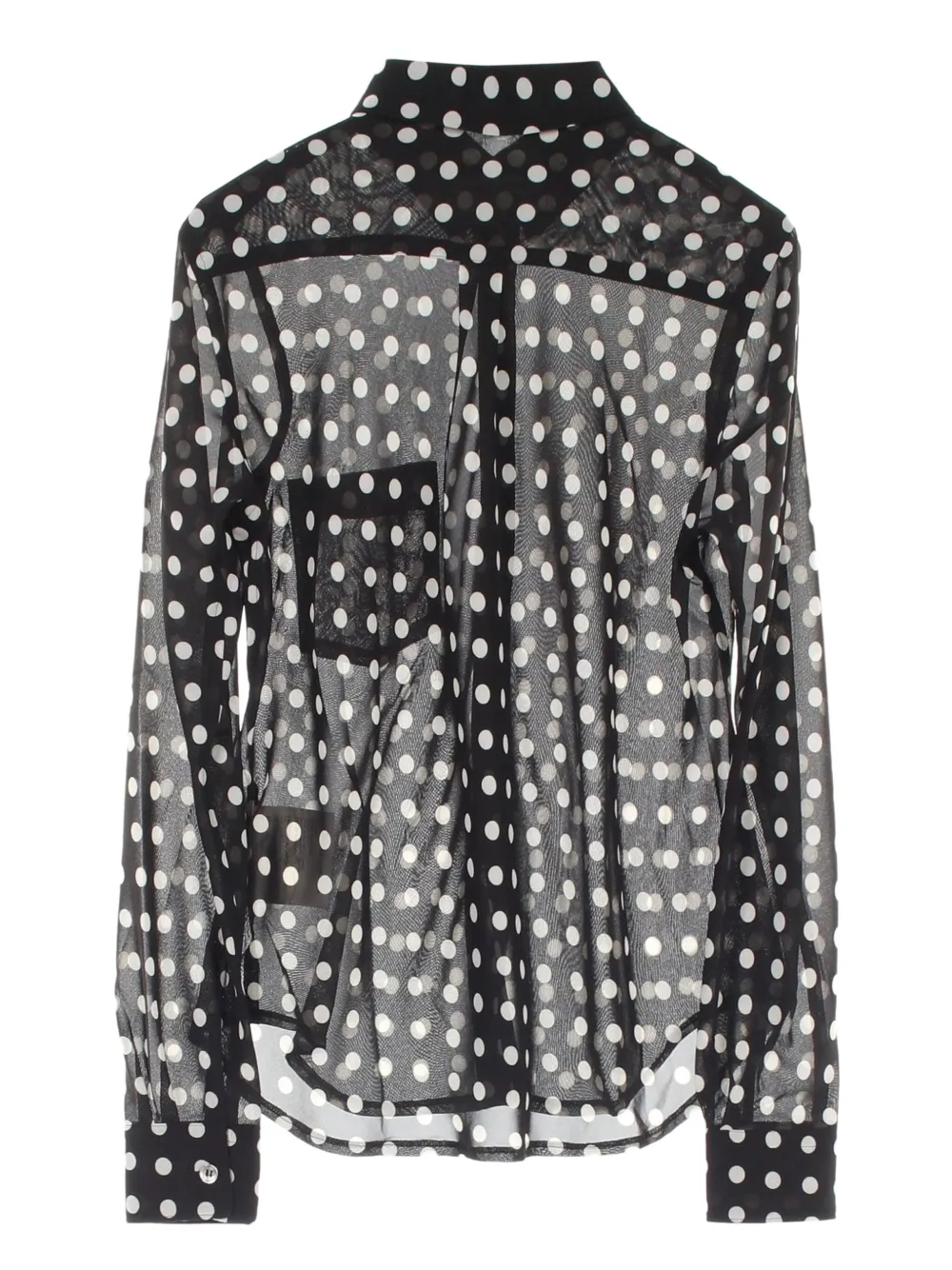 Pre-owned Comme Des Garçons 2010s Polka Dot-print Shirt