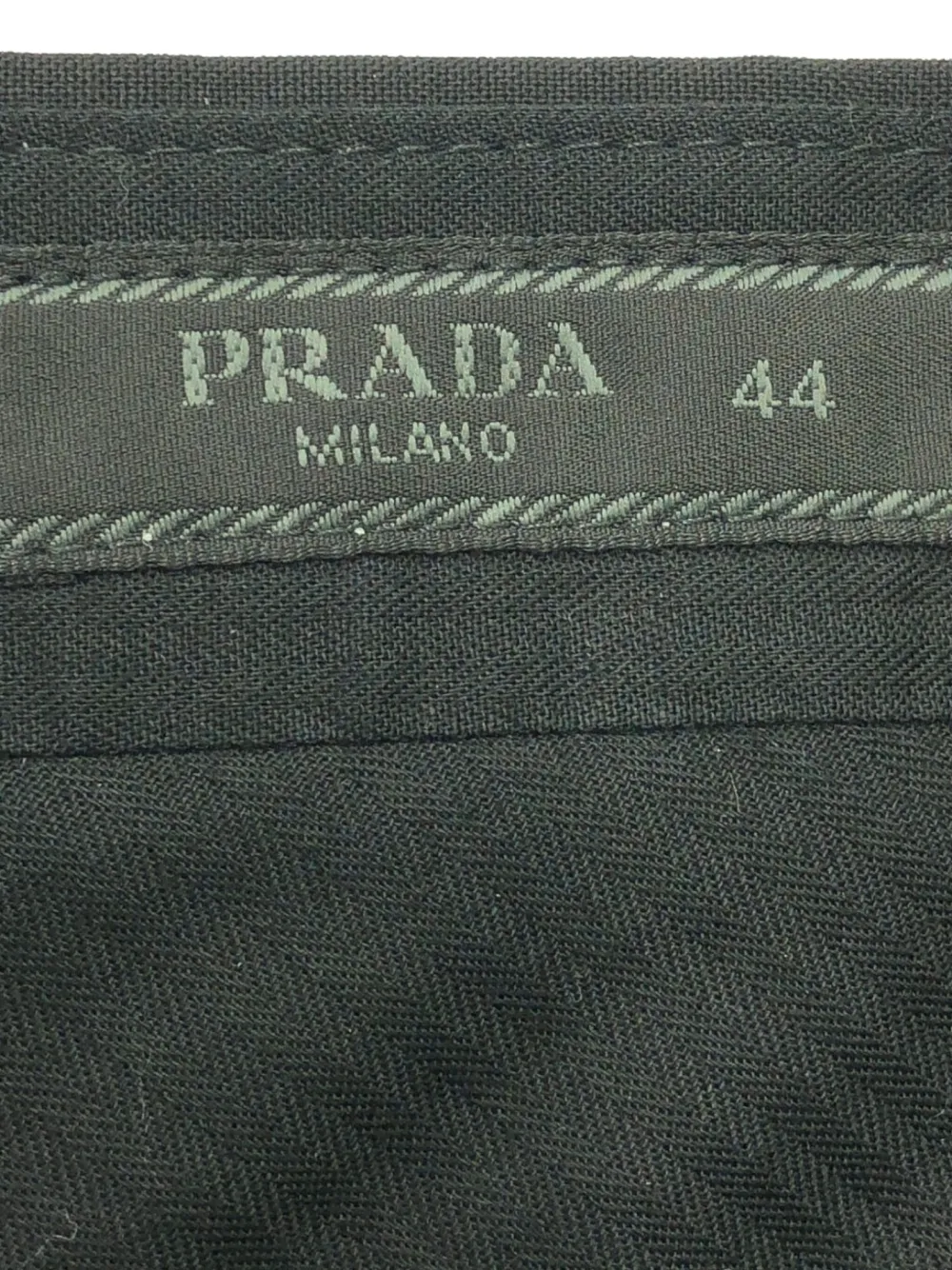 Pre-owned Prada 2010s Wool Trousers
