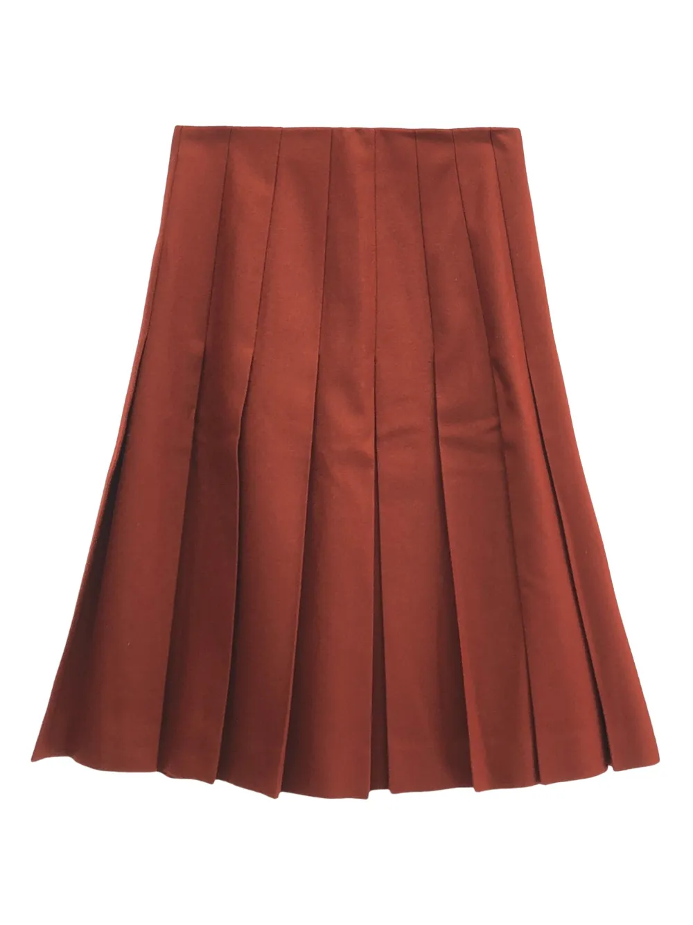 Gucci Pre-Owned falda con pliegues 2010 | rojo | Image 1