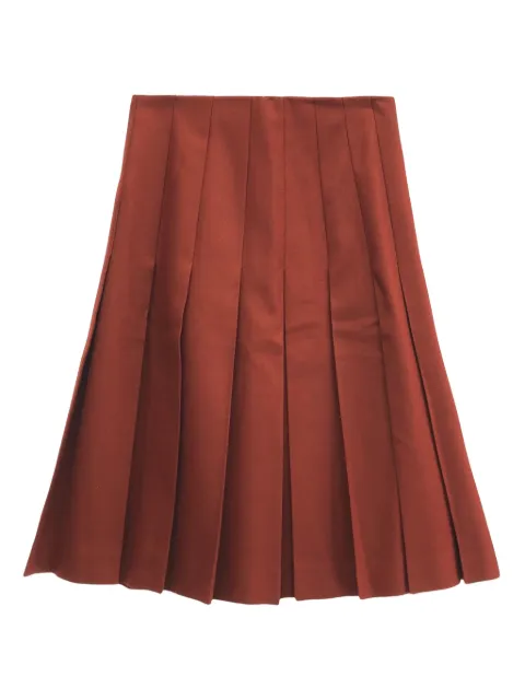 Gucci Pre-Owned 2010s pleated skirt
