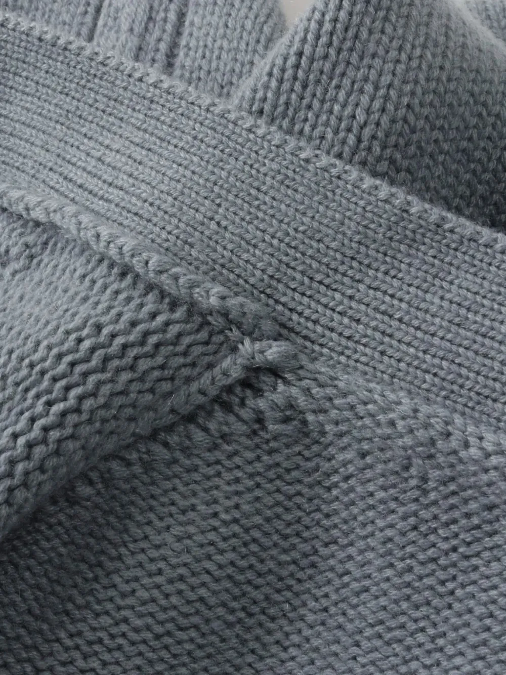 Pre-owned Hermes 2010s Cashmere Cardigan In Blue