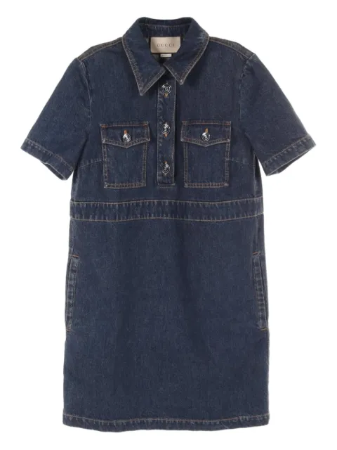Gucci Pre-Owned vestido corto de mezclilla 2010
