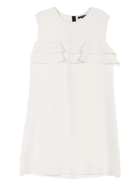 Louis Vuitton Pre-Owned 2000s ruffle-detailing sleeveless dress