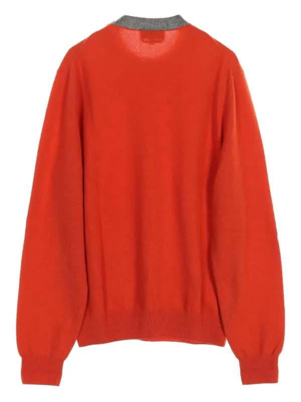 Hermès Pre-Owned 2010s Cashmere Sweater Orange FARFETCH