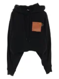 Loewe Pre-Owned 2010s Anagram-motif hoodie - Black