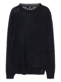 Fendi Pre-Owned 2010s virgin-wool jumper - Blue