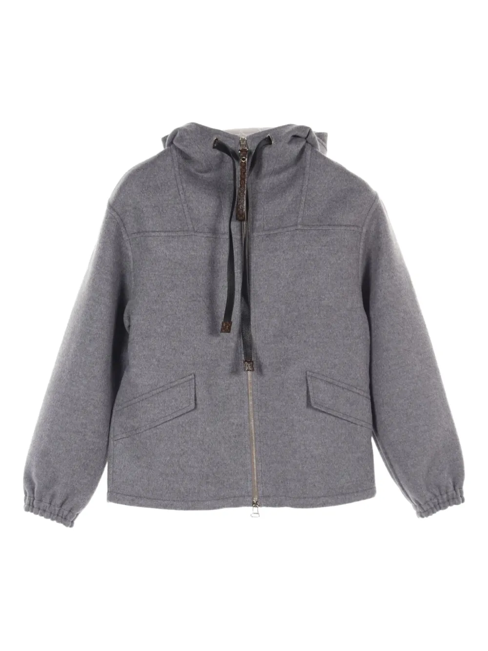 Louis Vuitton Pre-Owned 2020s double-face wool jacket | Grey | Image 1