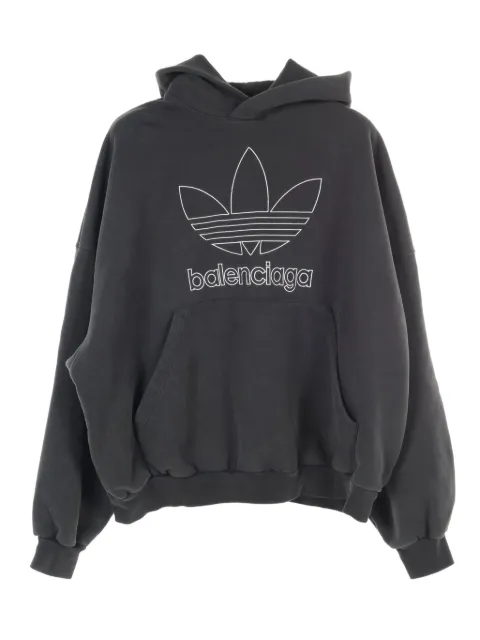 Balenciaga Pre-Owned 2000s x Adidas cotton hoodie