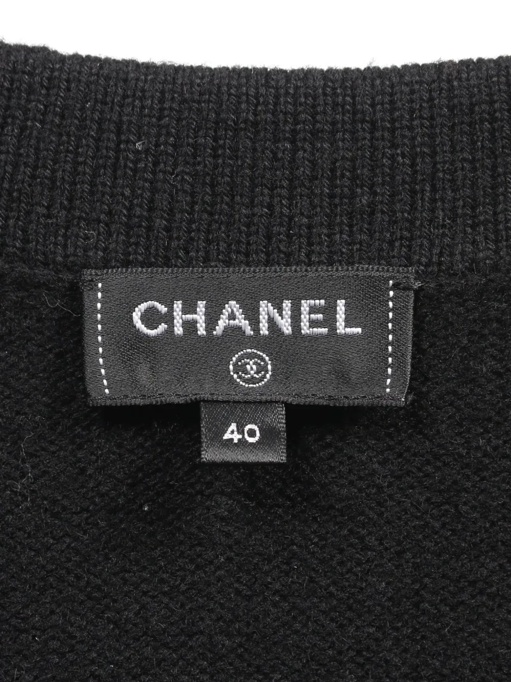 Pre-owned Chanel 1986-1988 Coco Mark Cardigan In Multi