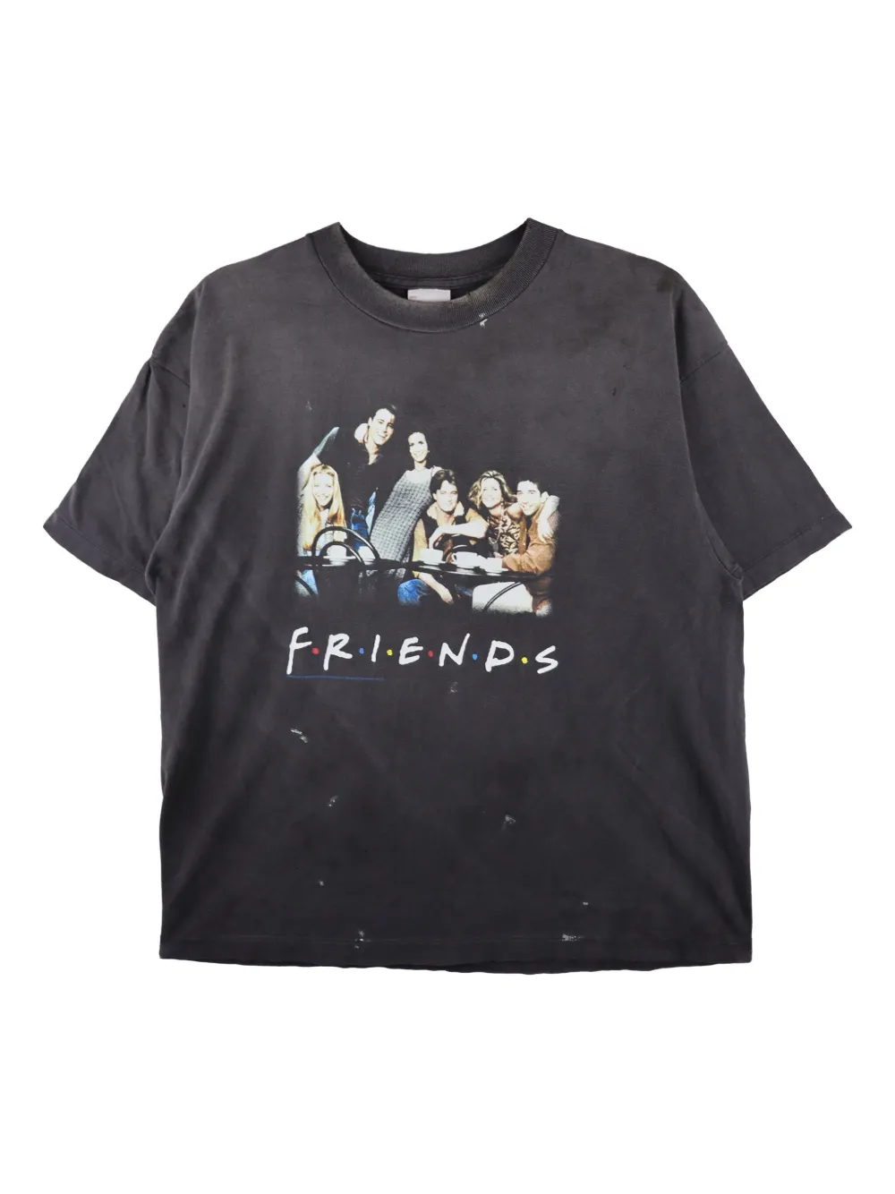 SAINT MXXXXXX playera de algodón en colaboración con Friends | negro | Image 1