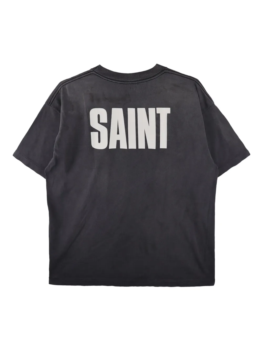 SAINT MXXXXXX x Friends cotton T-shirt - Zwart