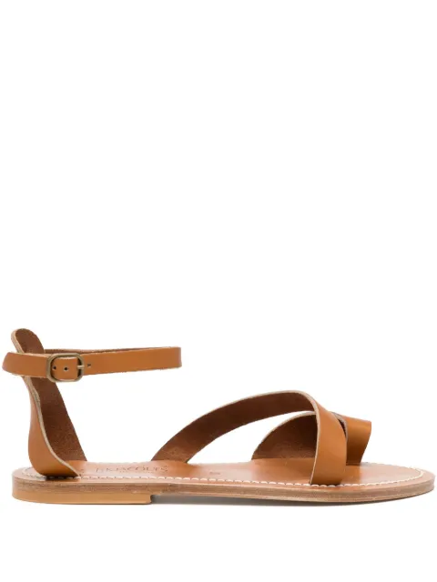 K. Jacques leather ankle-strap sandals