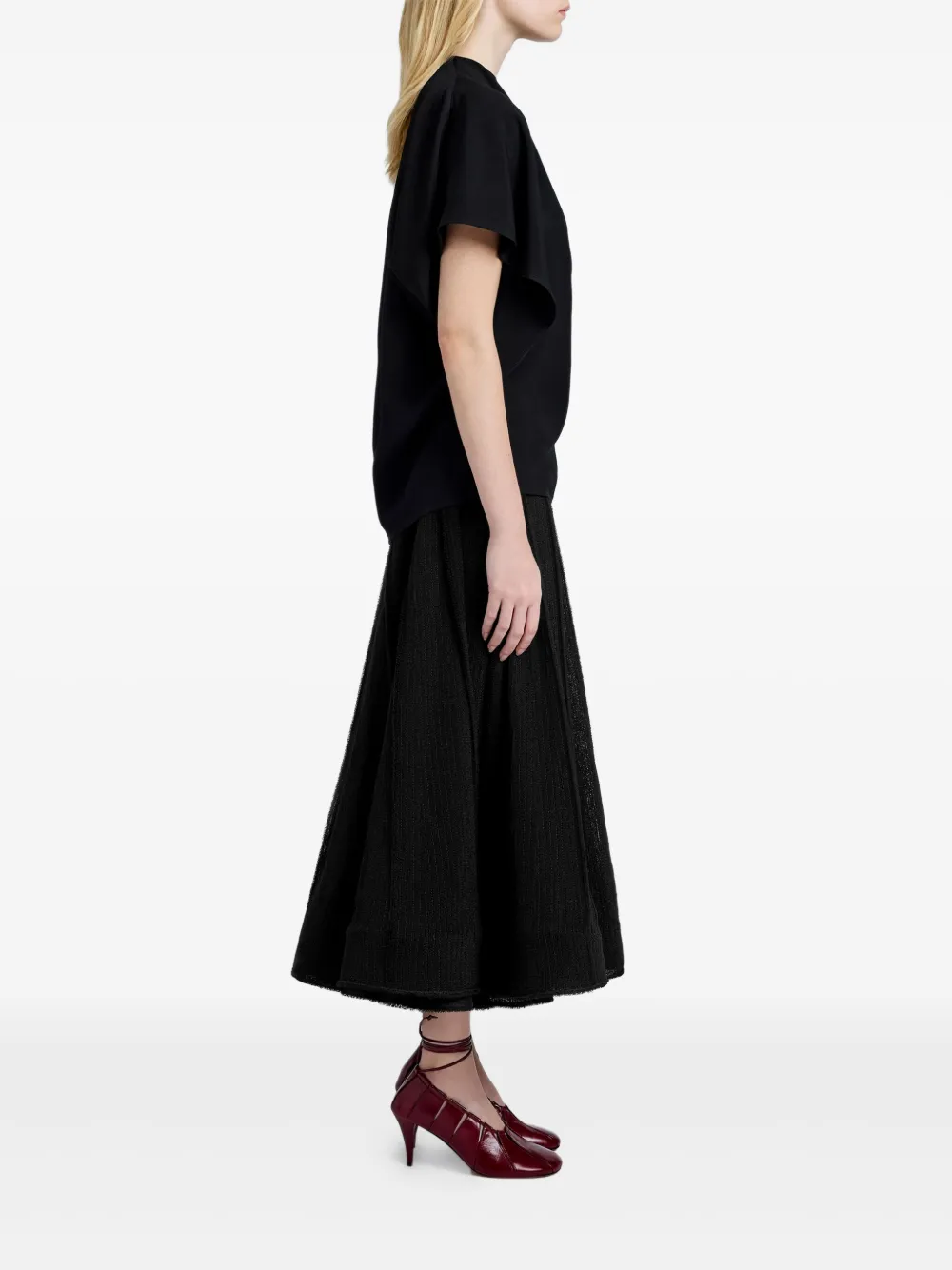 Proenza Schouler Tavia maxi-rok Zwart