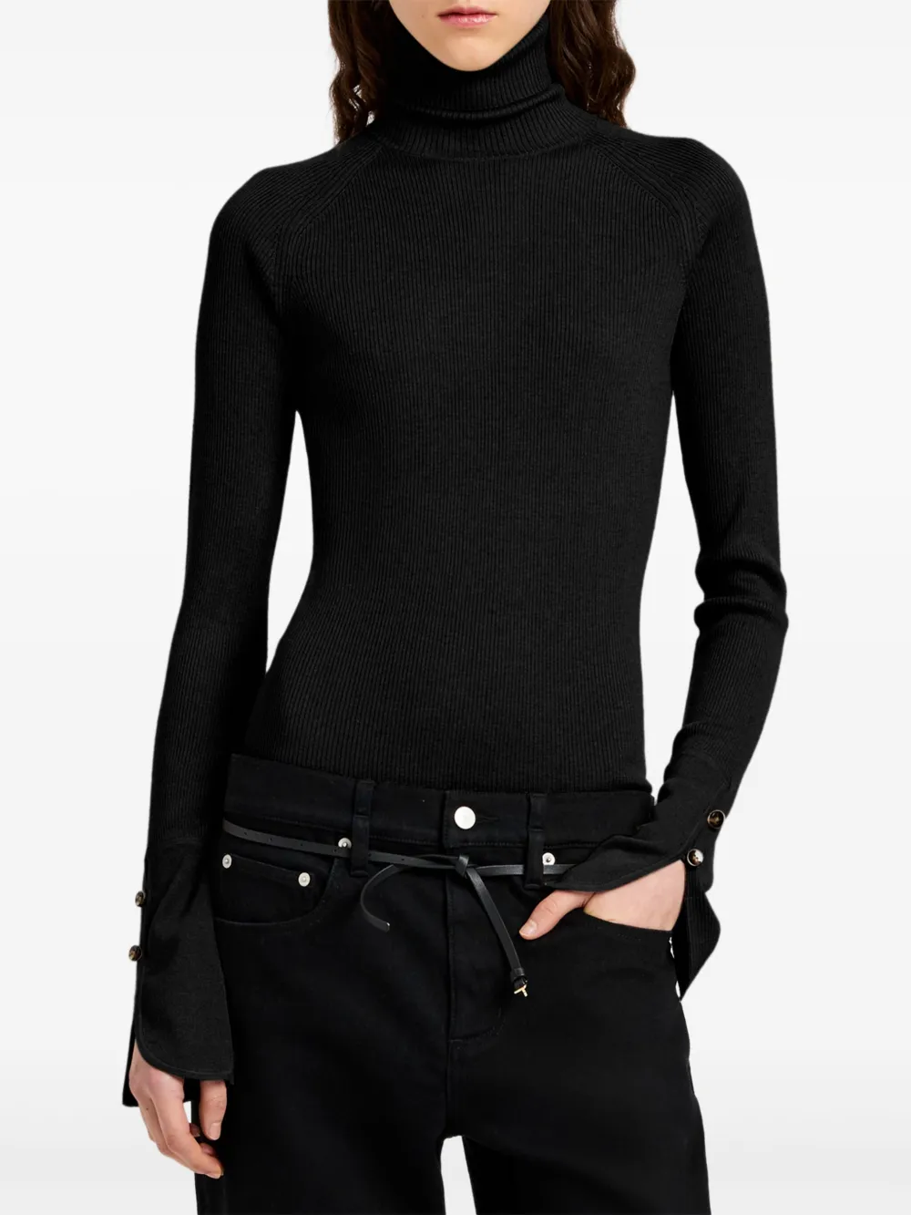 Proenza Schouler Belle top Zwart